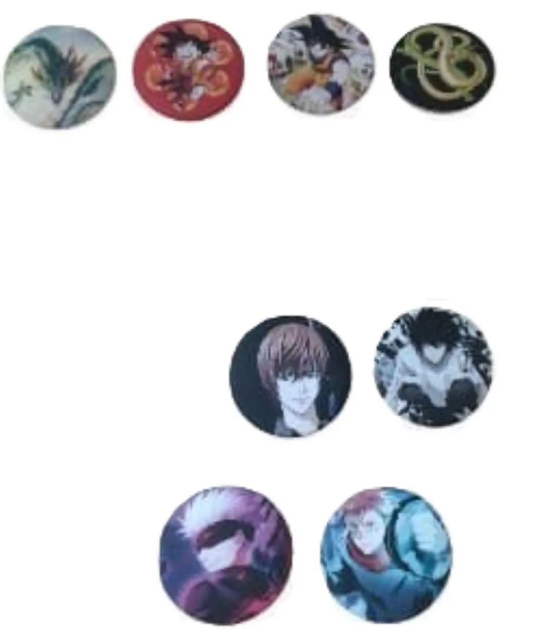 Kit 28 Bottons Animes Modelo Soft - Foto 2
