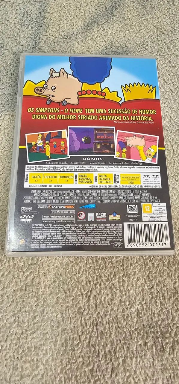 Os Simpsons - O Filme (DVD) - Foto 2