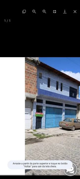 Ponto comercial para venda - mais 03 apartamentos no primeiro andar Excelente localização!