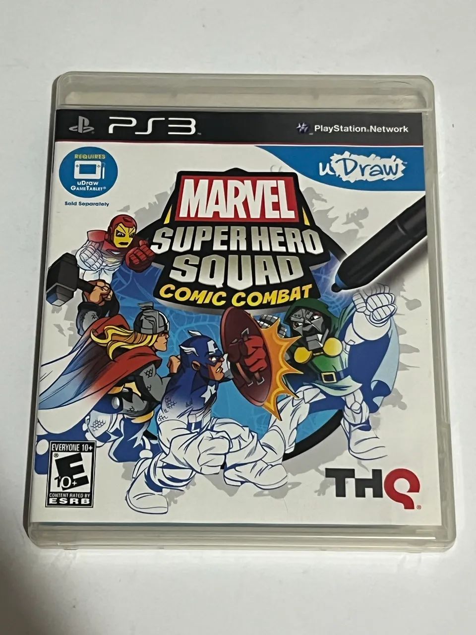 Udraw: Marvel Super Hero Squad Comic Combat - Ps3 - Raro