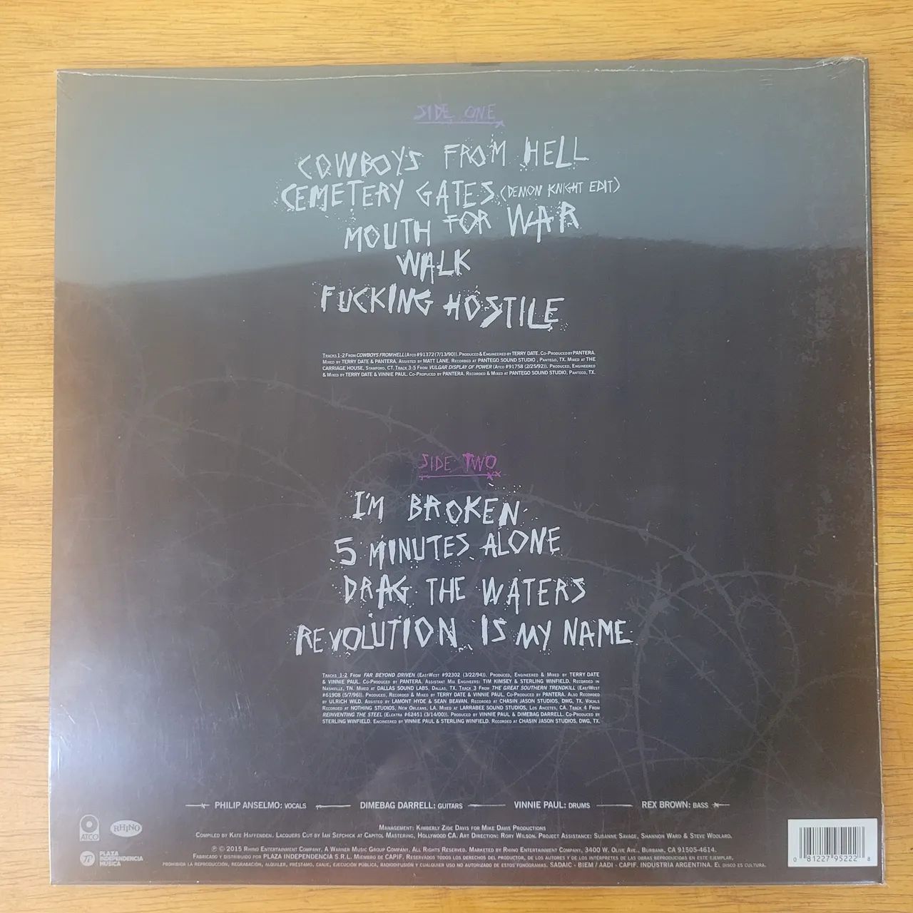 Lp Pantera - History of Hostility novo lacrado importado Argentina  - Foto 2