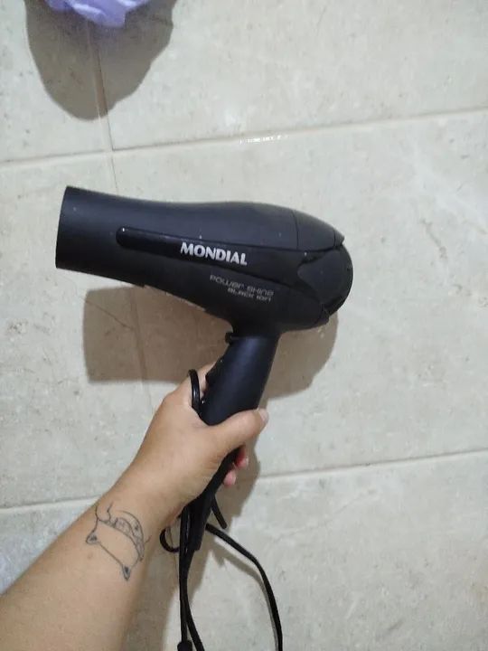 Secador de Cabelo Mondial Roller Shine