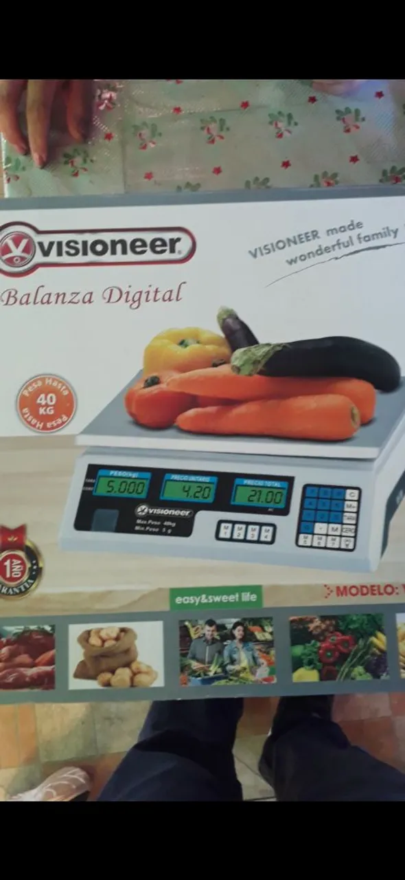 Balança Digital Visioneer 40kg