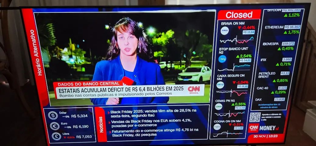 Smart TV Samsung 55 4K Crystal TU8000GXZD - Ótimo estado, Tela perfeita, pouco uso