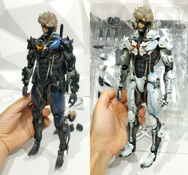 Play Arts Kai Metal Gear Rising 2 Raiden Blue E White Ver