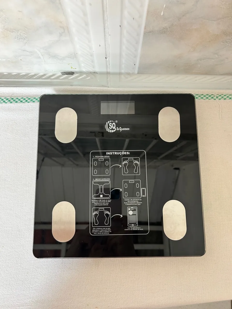 Balança Digital de Bioimpedância SQ -Só Qualidade