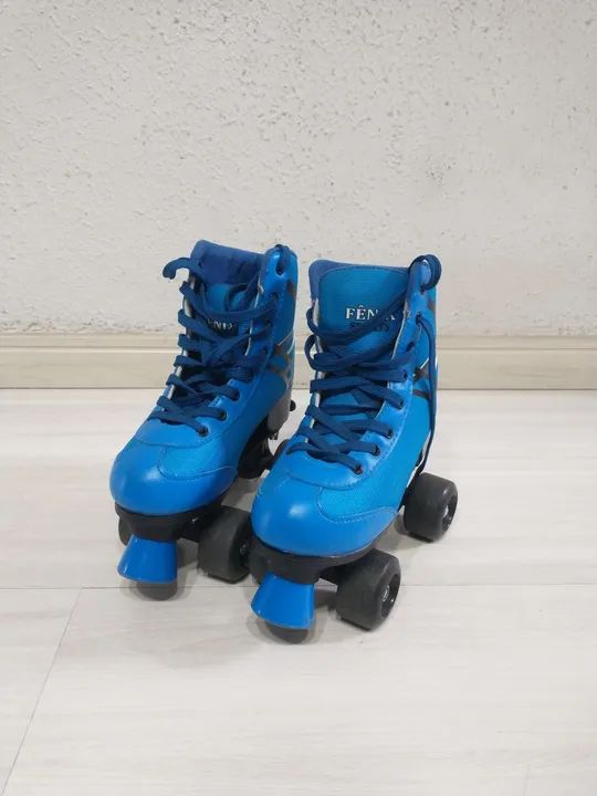 Patins Fenix - Tamanho 31a34- Azul - Foto 4