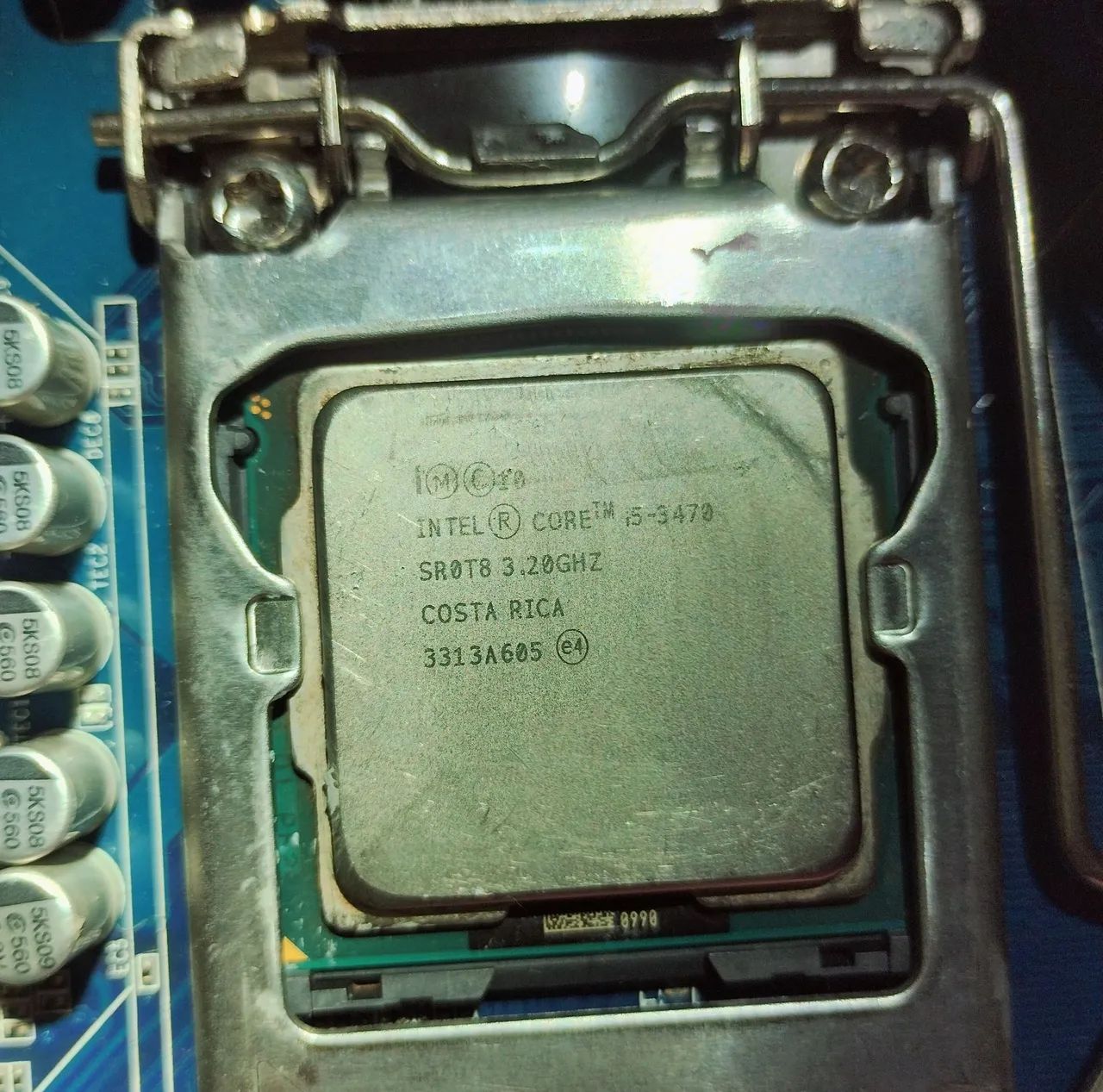 Placa-mãe Gigabyte GA-H61M-S1 + Processador i5 3.20 GHz + Memória 8GB Ram DDR3 Troco Em TV - Foto 5