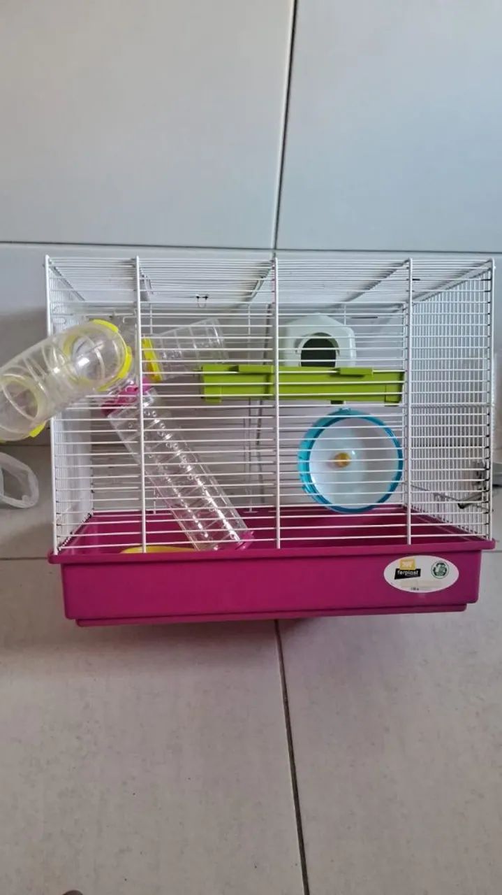 Gaiola completa para hamster