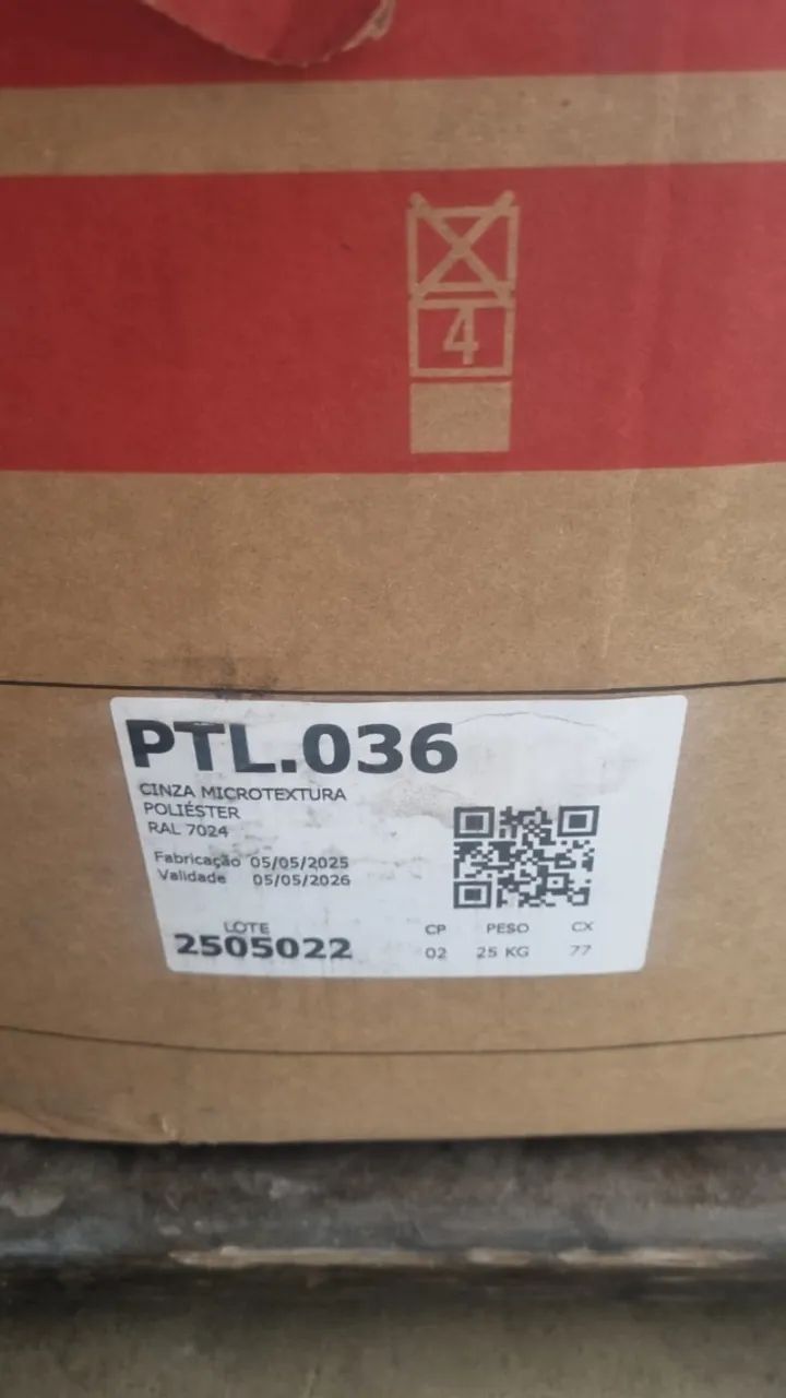 CINZA MICRO TEXTURA RAL 7024 - PTL036