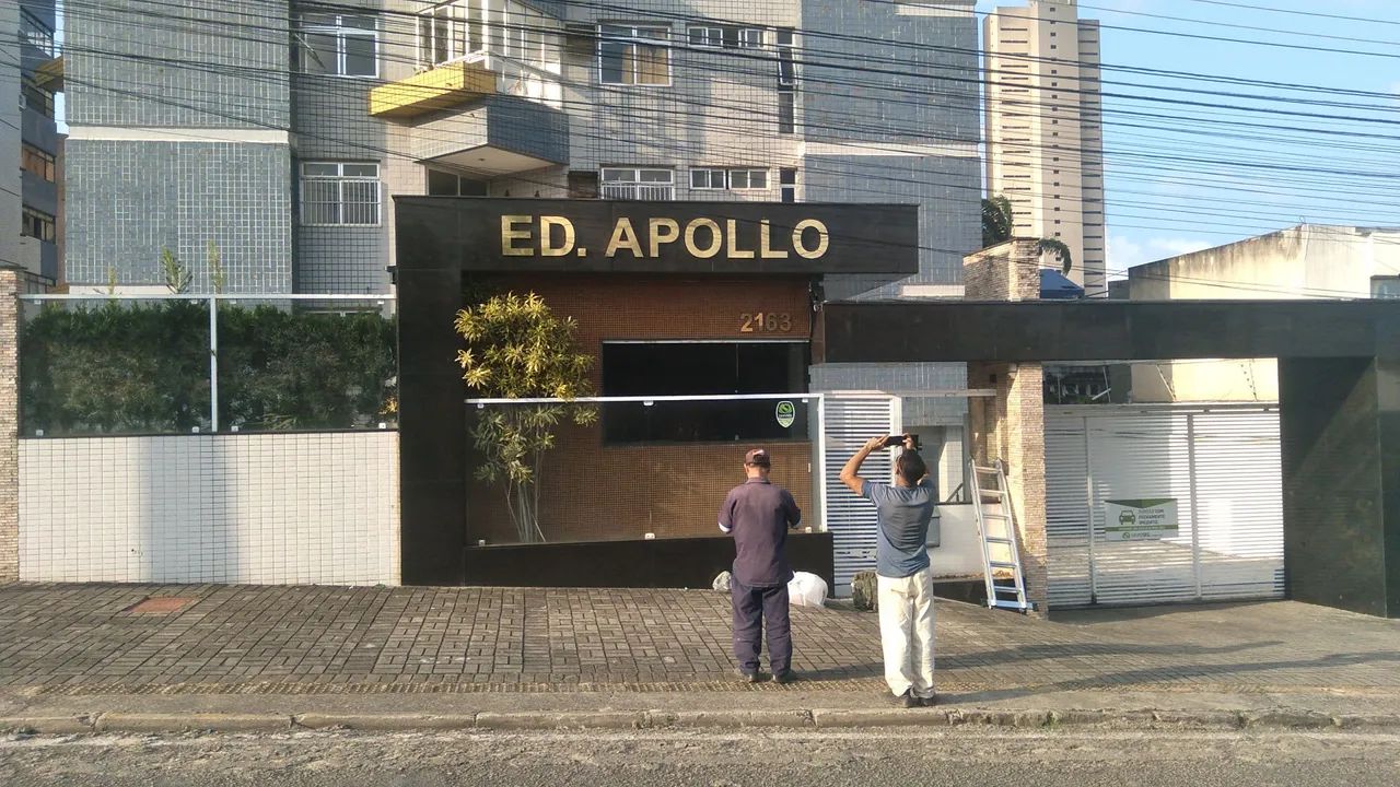 Letras ouro em ACM - Foto 3