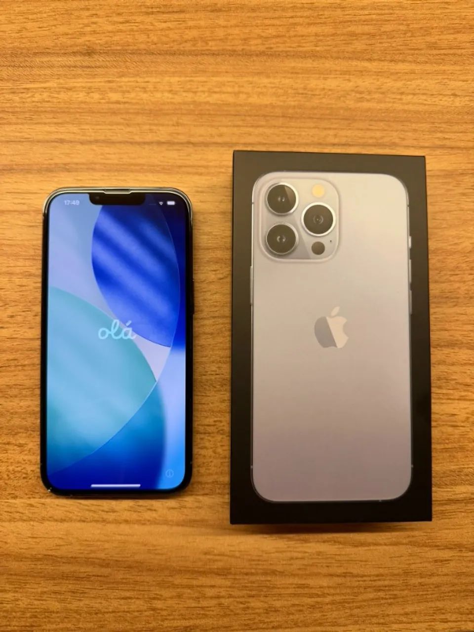 iPhone 13 Pro シルバー 256GB Apple iPhone 13 Pro Max 256GB 5G - Vitrine - Tela Super Retina XDR