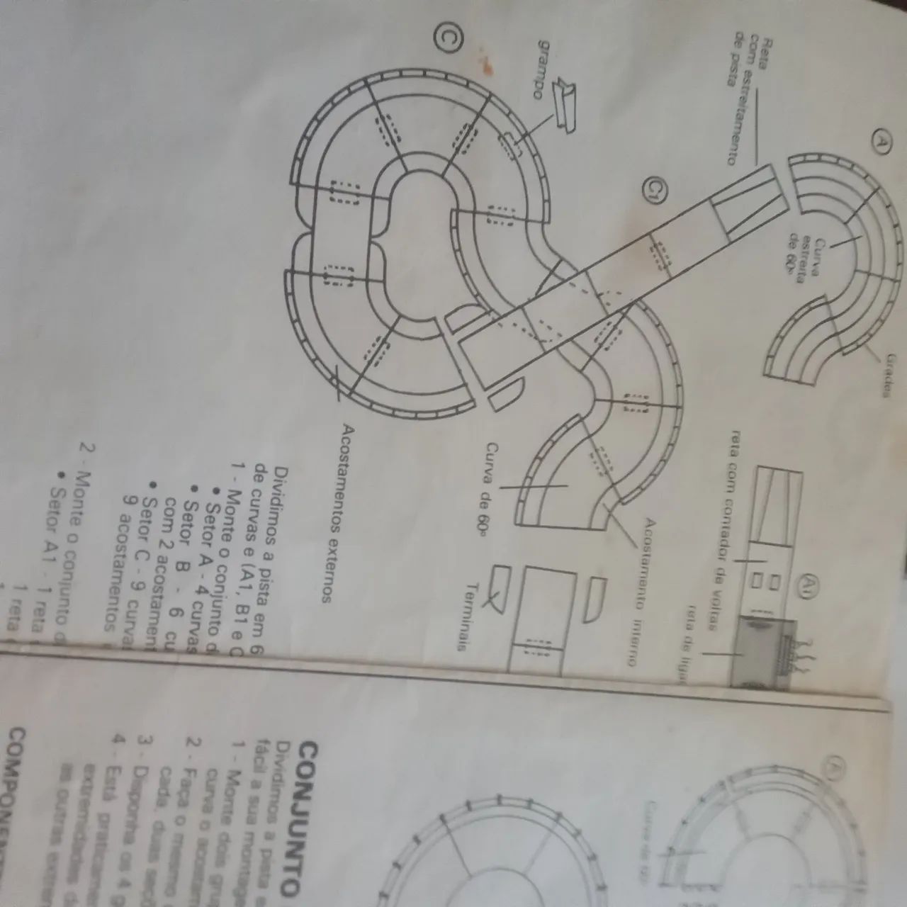 Manual autorama Série Super Curva Fittipaldi - Foto 2