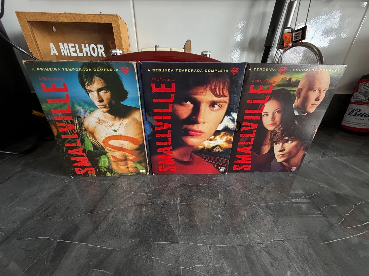Box smalvile 3 temporadas