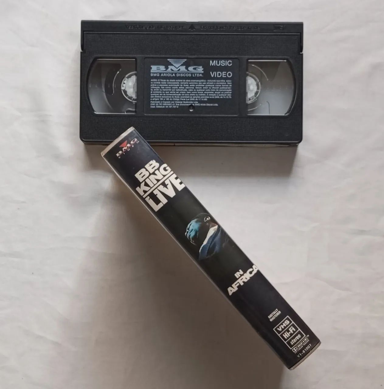 Fita VHS B.B. King - Live in Africa - Foto 4