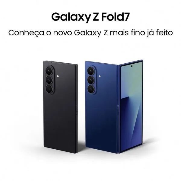 Samsung Galaxy Z Fold7 1TB lacrado com NF e garantia. - Celulares
