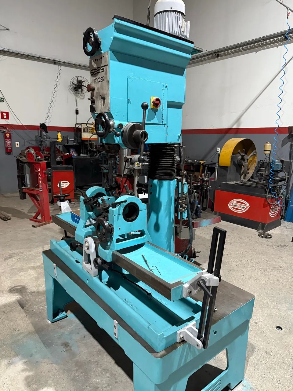 Fresadora sede de válvulas profissional para carros e motos  - Foto 2