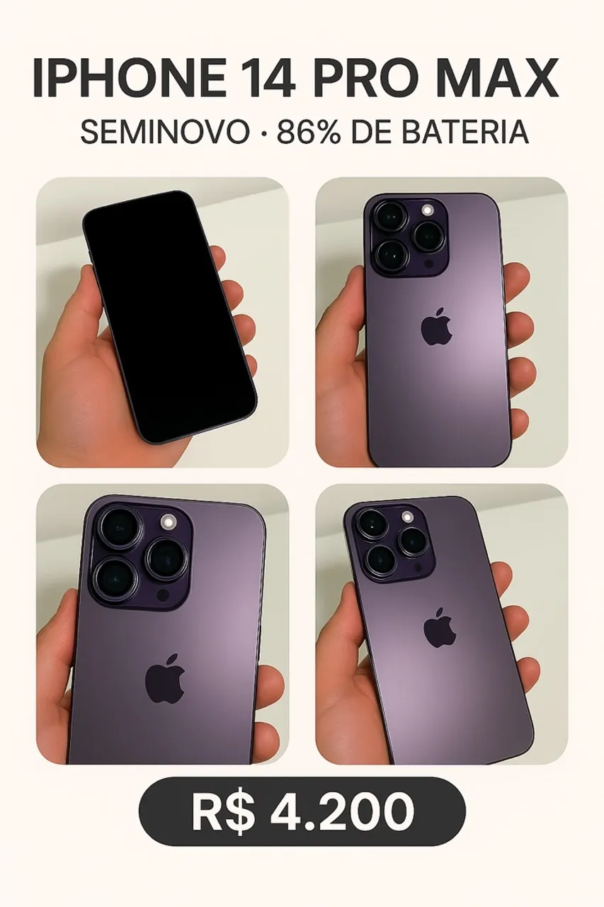 iPhone 14 Pro Max - Todo original