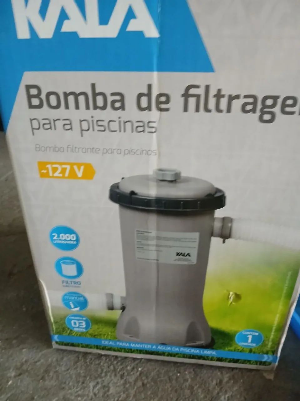 Bomba para piscina semi nova 