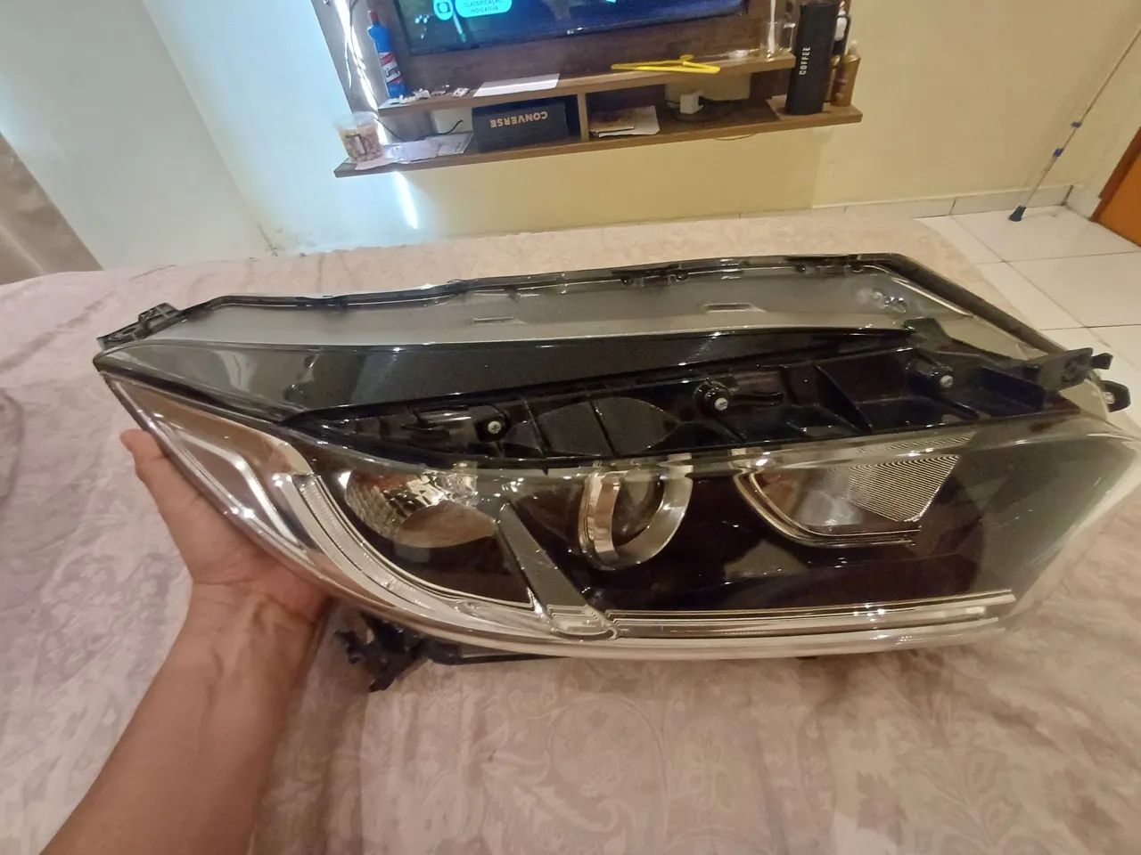 Farol Dianteiro Direito Honda hrv 2017 a 2020 Original com led - Foto 2