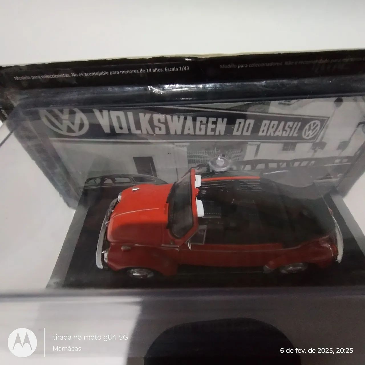 Coleção VW nr 58 Fusca Cabriolet 1974 - Foto 3