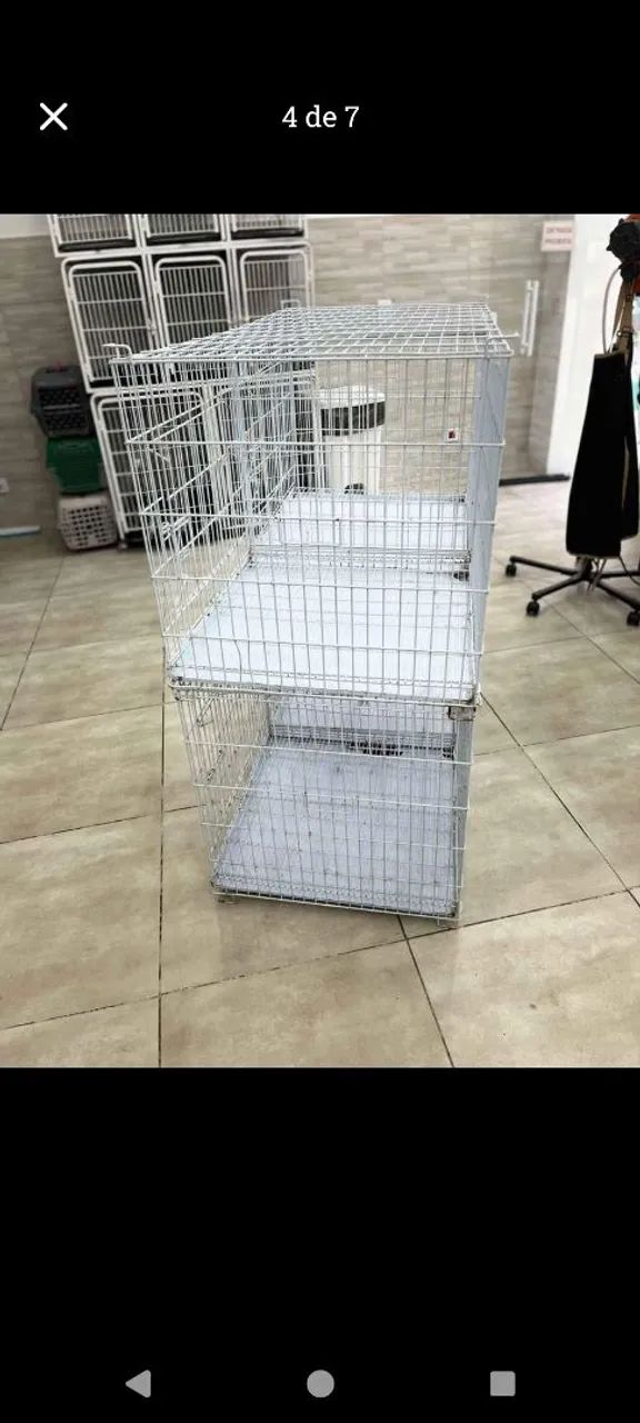 Gaiola para pet Dupla - Foto 3