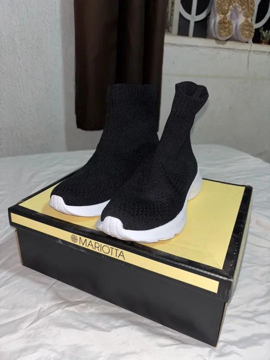 Tênis Casual Preto mariotta - Foto 2