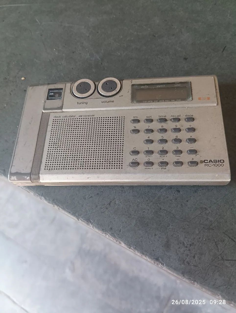 Calculadora  e rádio antigo - Foto 3