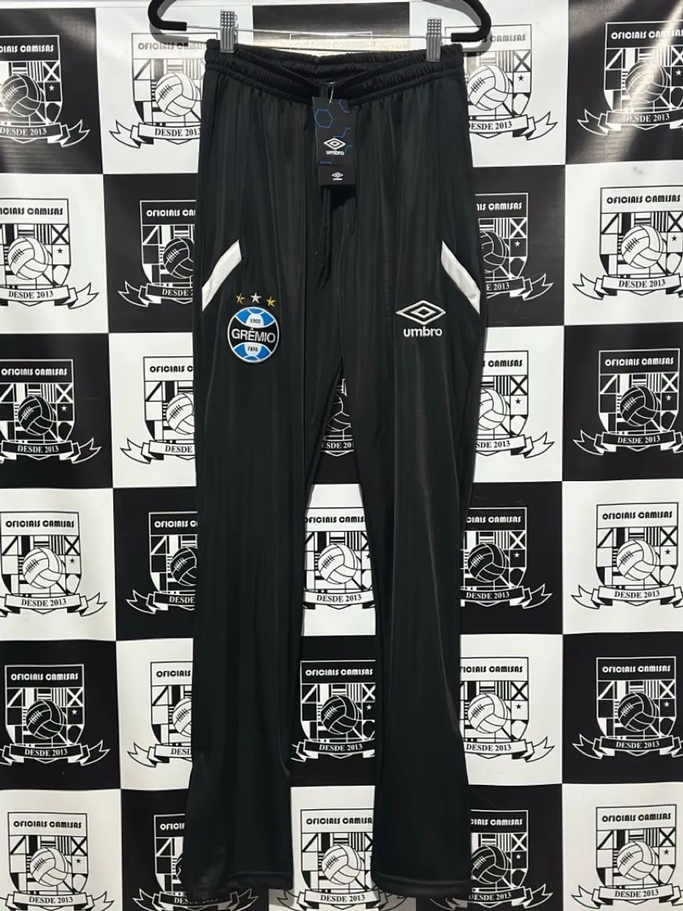 Calça Grêmio Treino Preta Umbro Tam P - Nova com Etiqueta 