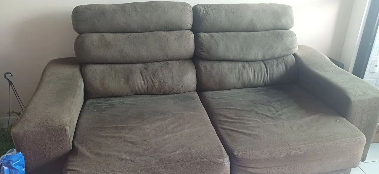 Retractable Sofa with Reclining Backrest64673644652546120