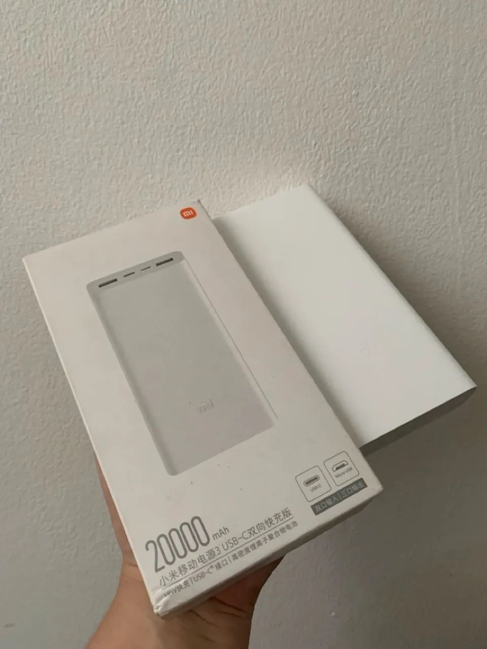Power Bank Xiaomi Original 20.000mAh - Alta Capacidade, Novo na Caixa