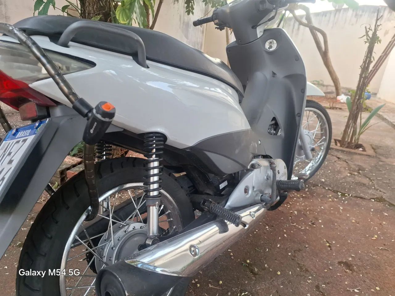 Biz 125 branco perola - Foto 8