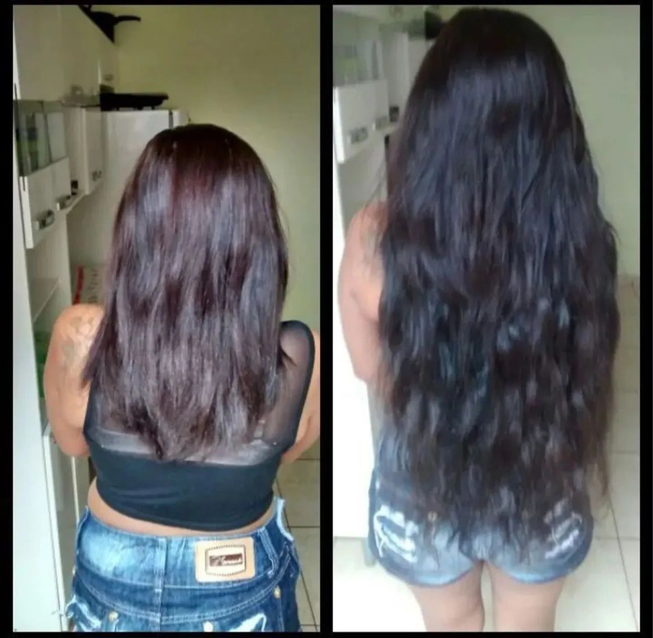 Manutenção e aplicação de mega hair ponto americano  - Foto 3