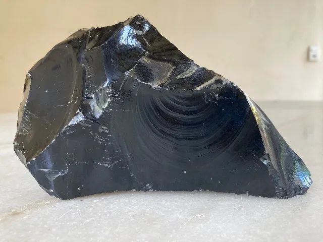 Obsidiana Preta em Bruto - Foto 4