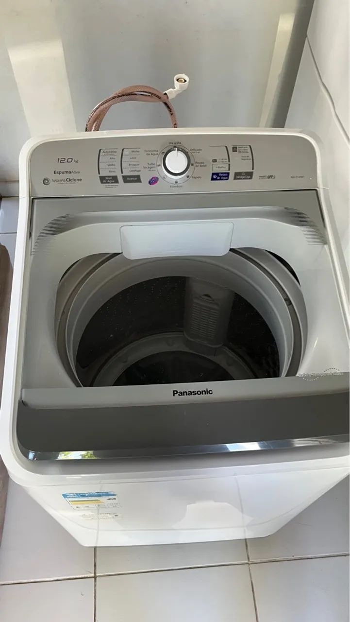 Máquina de Lavar Roupa 12kg  lavagem Ciclone - Foto 4