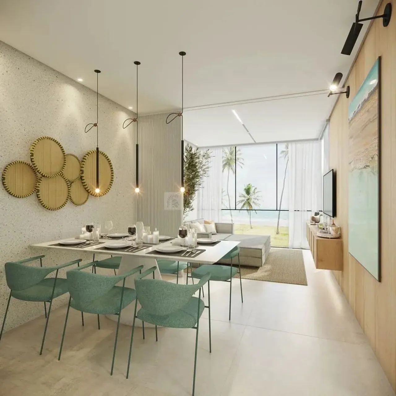 Apartamento aconchegante 1 suíte em Ipojuca - Foto 4