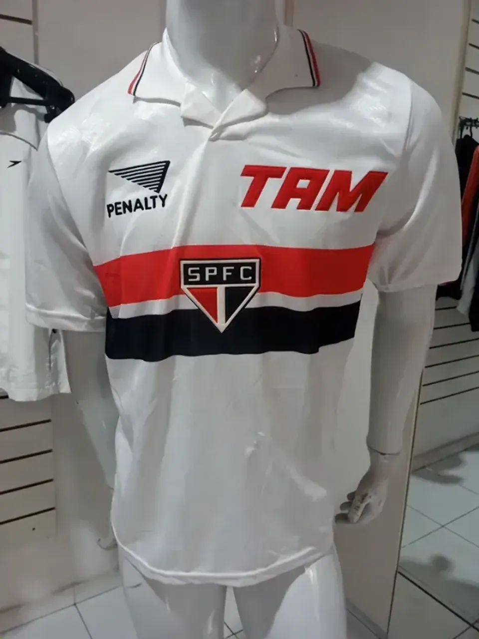 CAMISA SÃO PAULO PENALTY ORIGINAL DA ÉPOCA TAM 