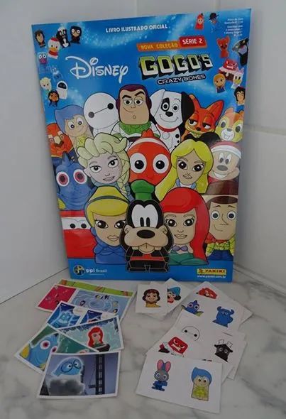 Disney Gogos - álbum e figurinhas - séries 1 e 2 - novos - Foto 3