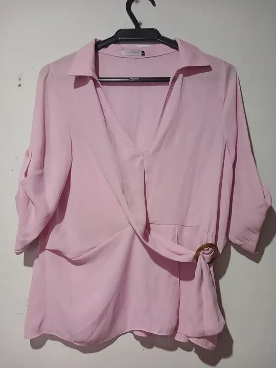 Blusa Rosa rimix 
