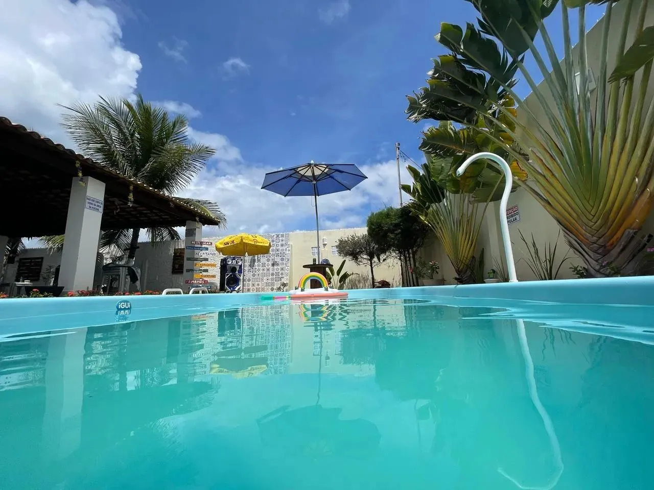 linda casa praia abais