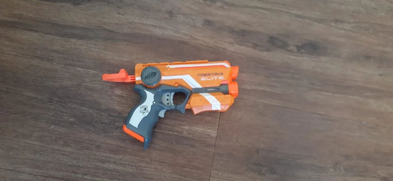 Lançador Nerf N-strike Elite Strongarm Hasbro ( - Foto 2