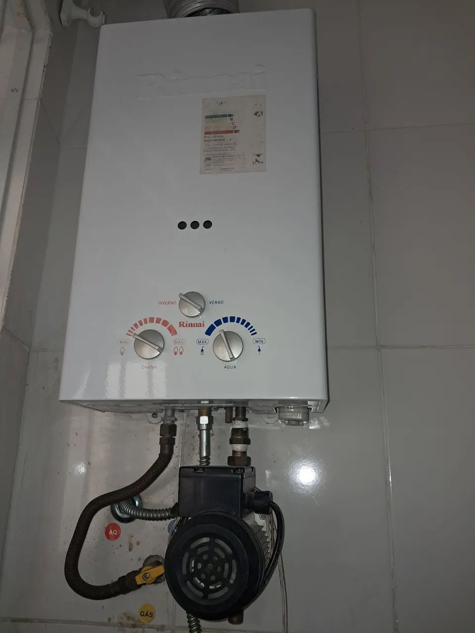 Aquecedor de água a gás Rinnai - Foto 3