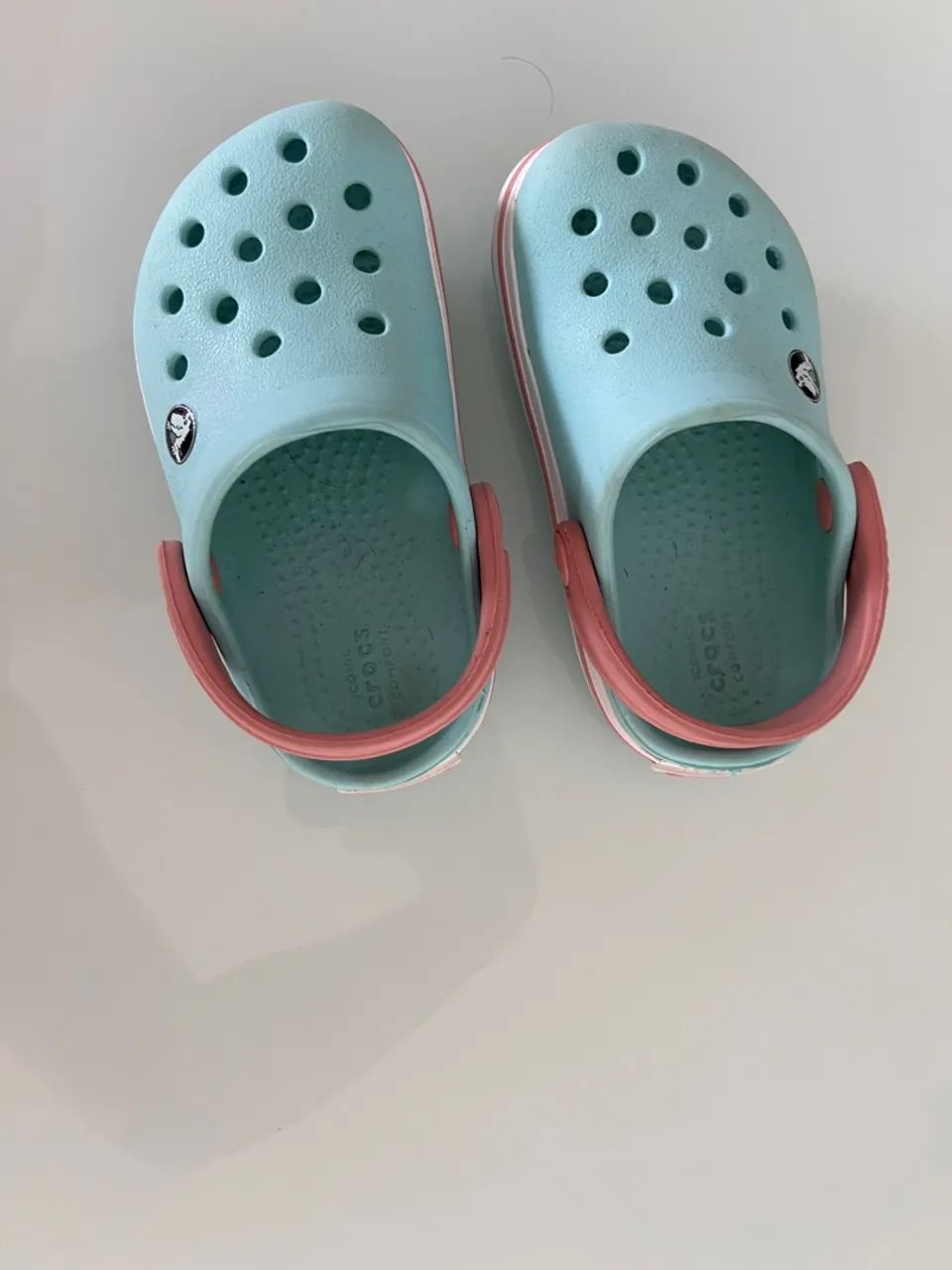Crocs Infantil Azul e Rosa C6 - Foto 5