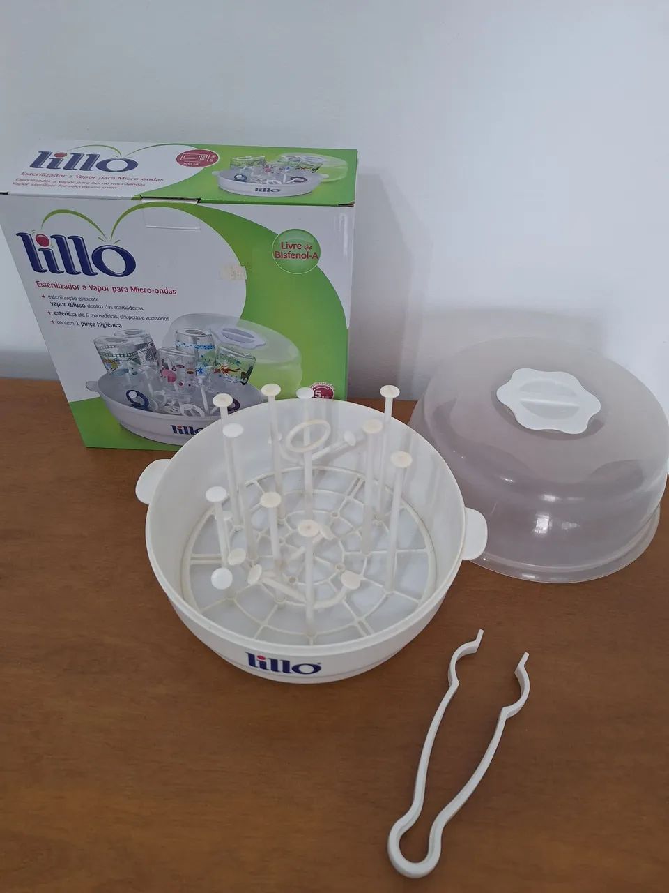 Esterilizador de mamadeiras para Micro-ondas Lillo - Foto 2