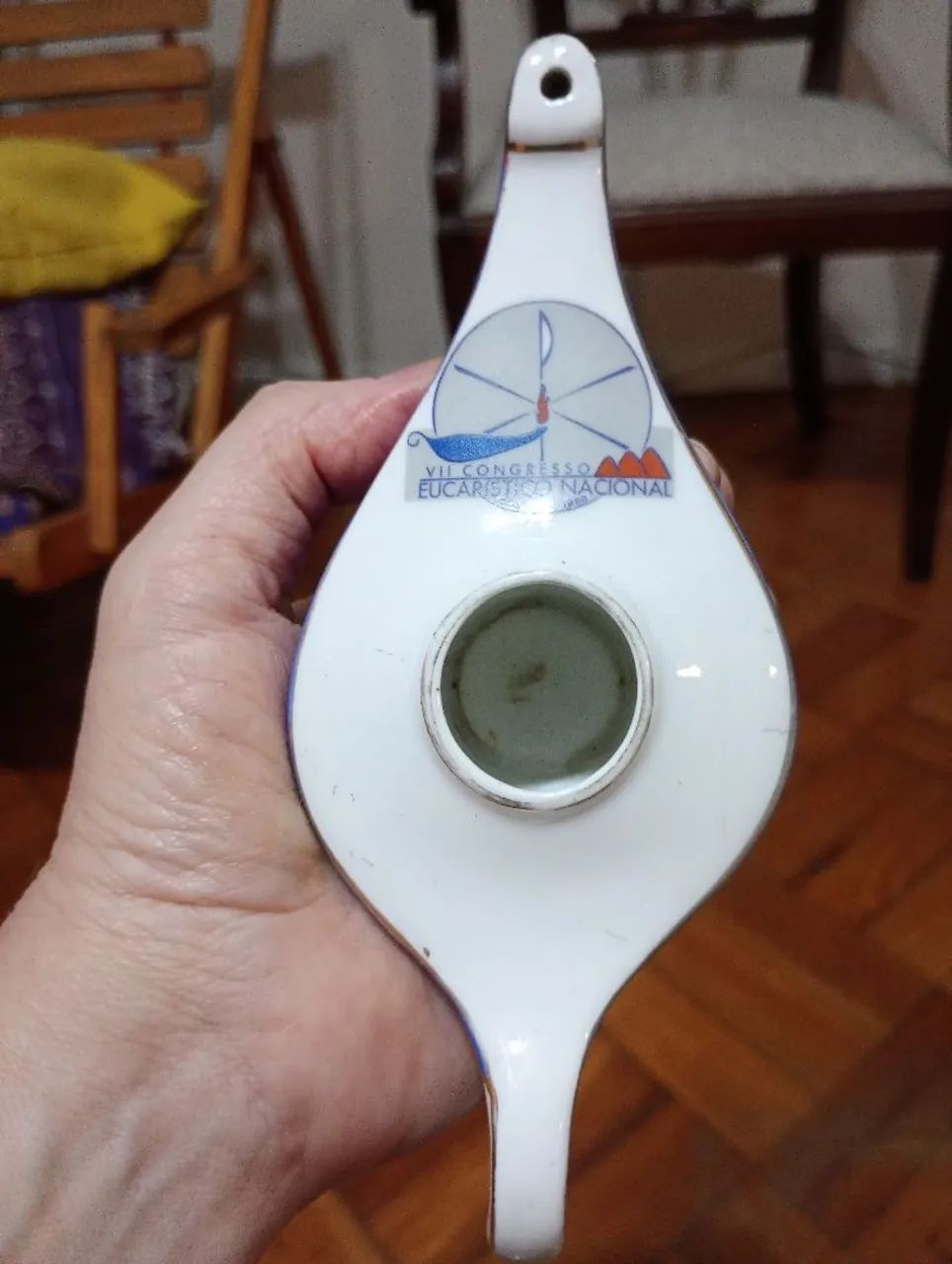 Porta vela palmatória congresso eucarístico  - Foto 4