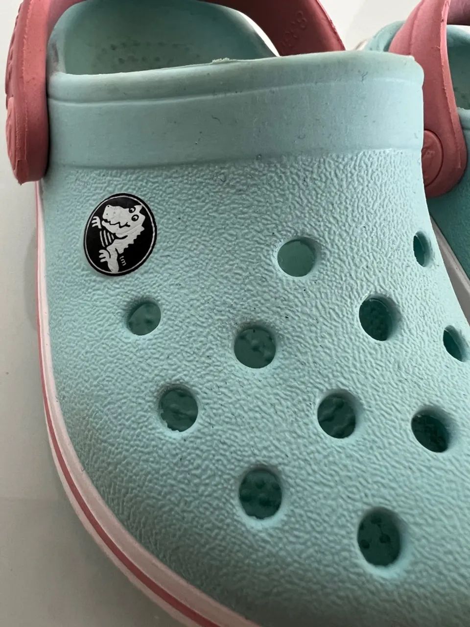 Crocs Infantil Azul e Rosa C6