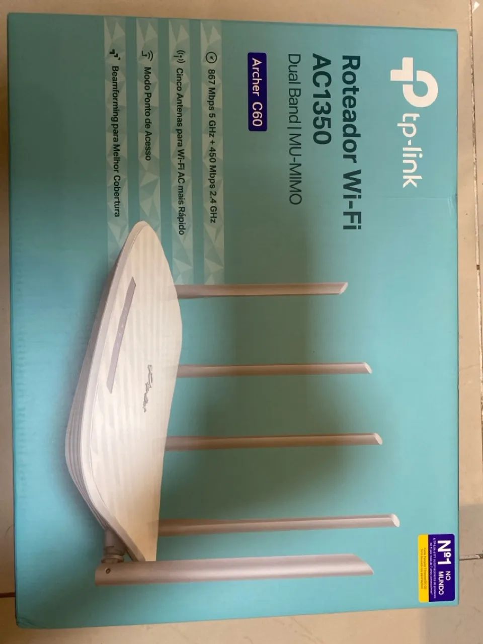 Roteador 5 Antenas TP-LINK AC1350 ARCHER C60