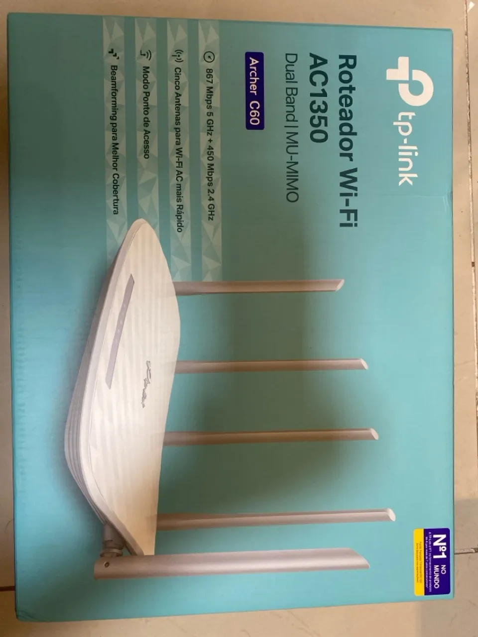Roteador 5 Antenas TP-LINK AC1350 ARCHER C60