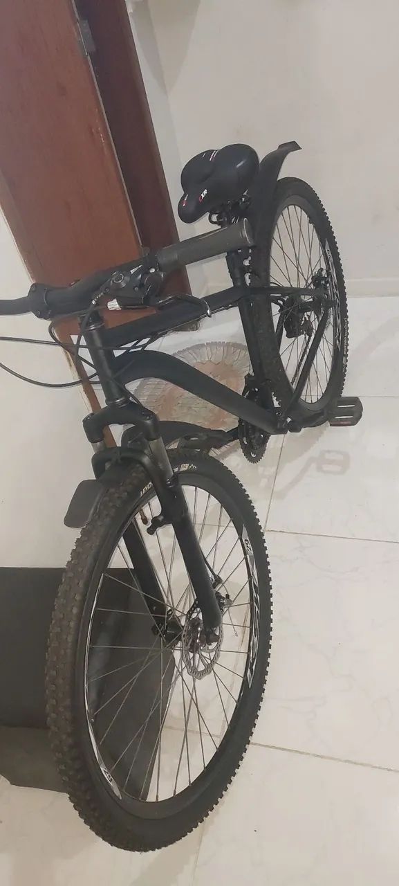 ? Bicicleta Semi-Nova com Quadro Reformado e Peças 100% Novas - Aro 29! ? - Foto 3