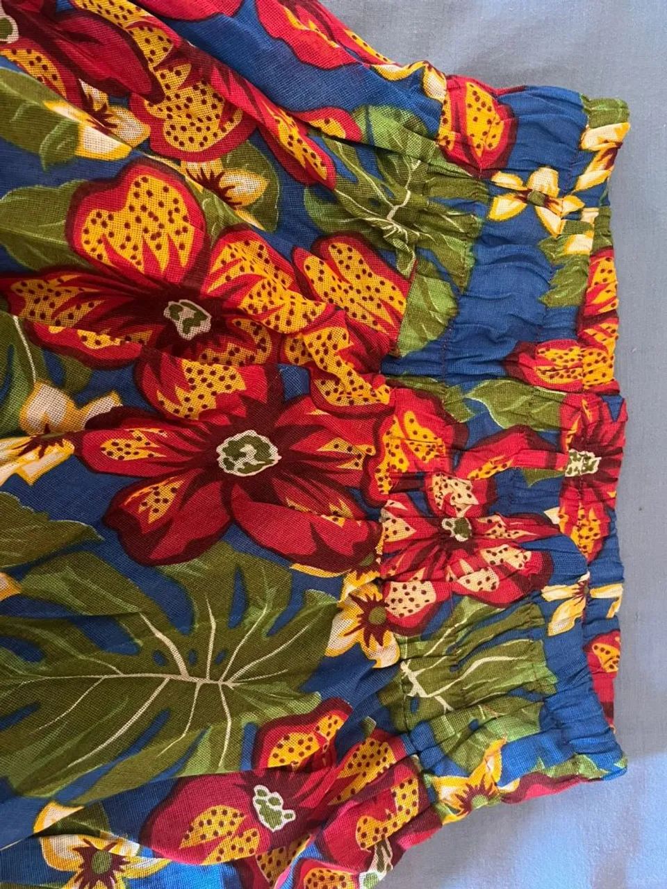 Saia Longa Floral Tropical - Foto 2